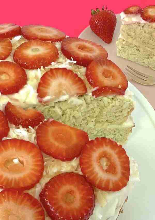 Keto Coconut Cake – EASY Layer Cake!