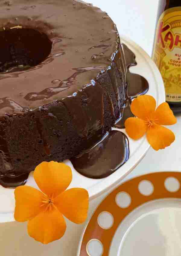 Easy Chocolate Kahlua Cake Recipe with Delicious Almond Flour