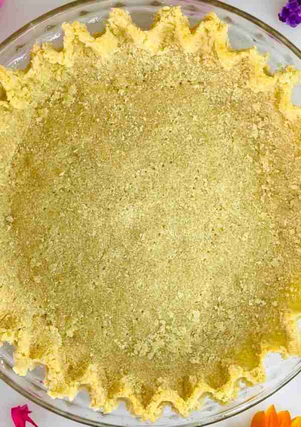 Almond Flour Pie Crust Recipe: in Colors & Dots Too!