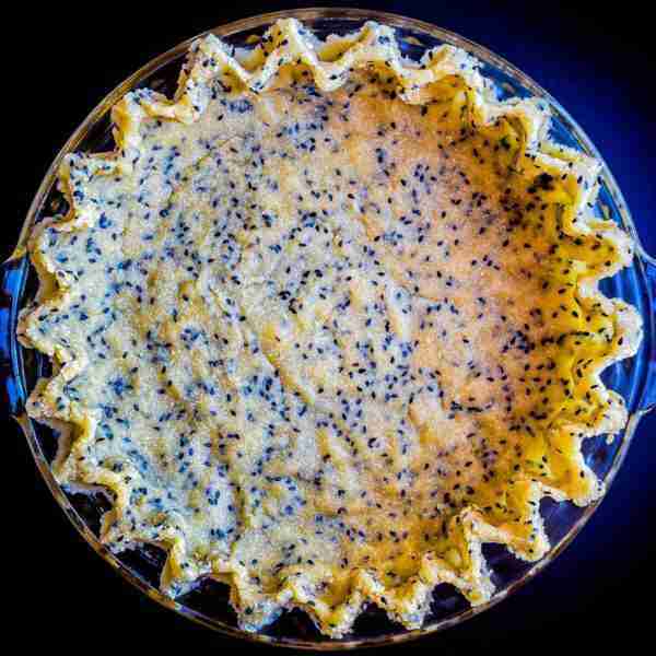 Black Sesame Pie Crust (Keto)