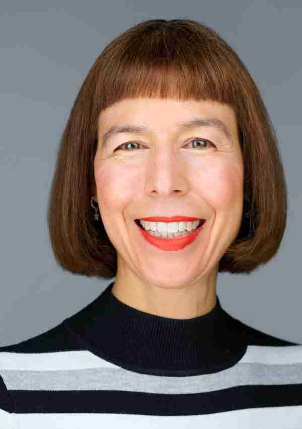 Portrait of Cathy of Cathy's Cake Salon in San Francisco, a healthy dessert recipe blog.