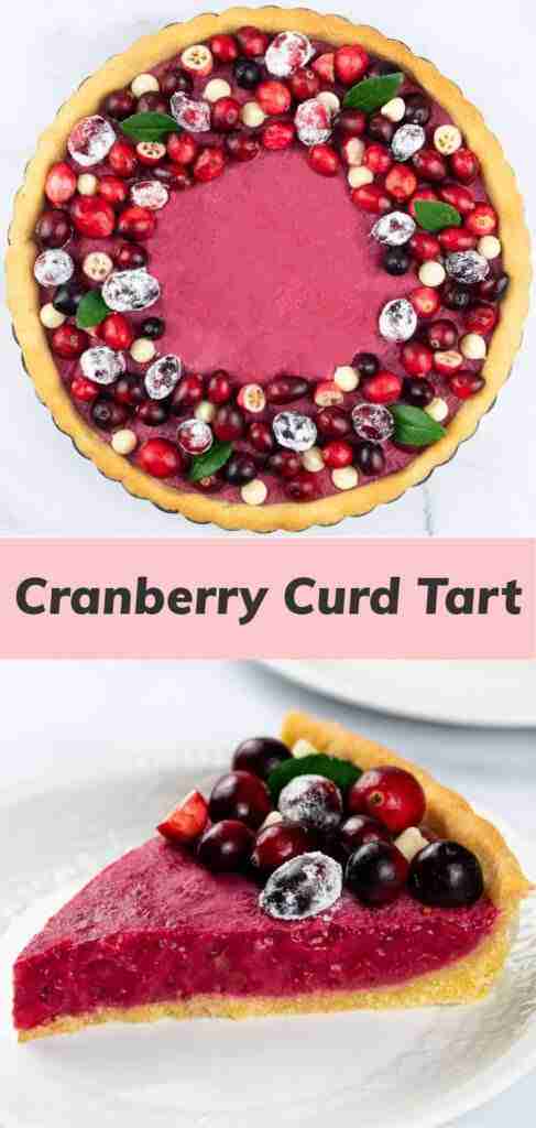 A Pinterest banner for this sugar free, gluten free pie recipe.