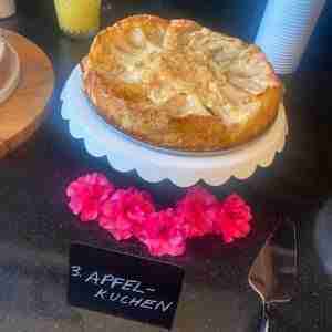 German apple cake at the Great German Bake Off in San Francisco.