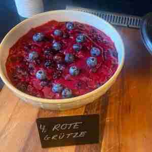 Rote Grütze at the Great German Bake Off in San Francisco.