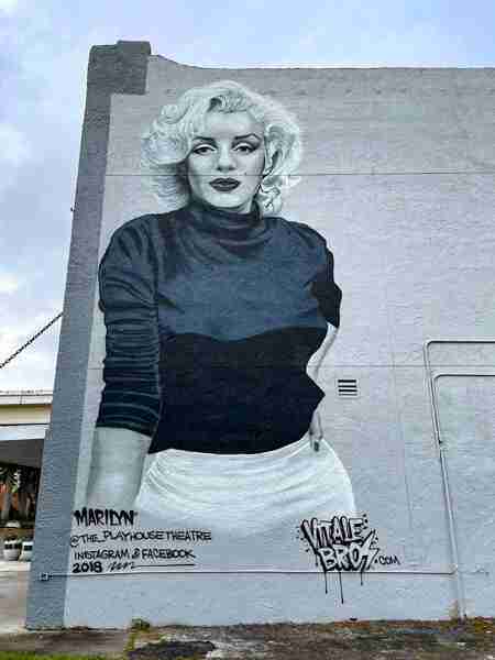 A mural in St. Petersburg, Florida.