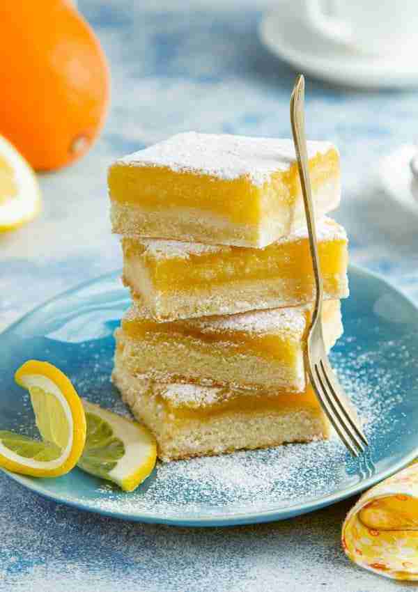 Almond Flour Bars Recipe – Sunny Keto Lemon Orange Bars