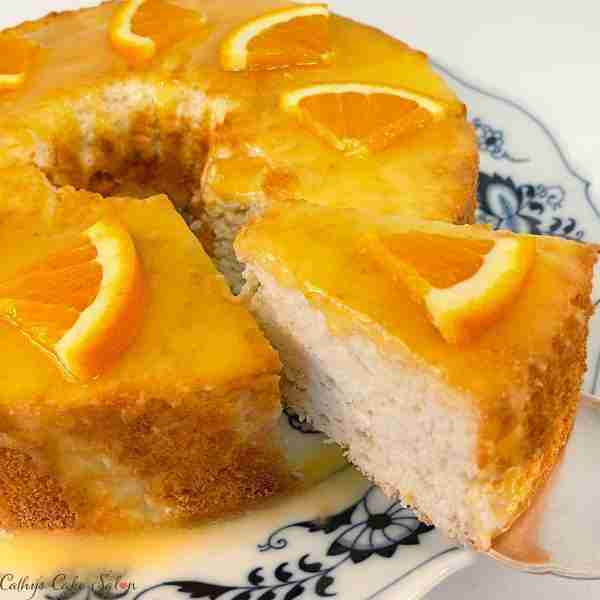 Orange Angel Food Cake: A Citrusy Keto Delight!