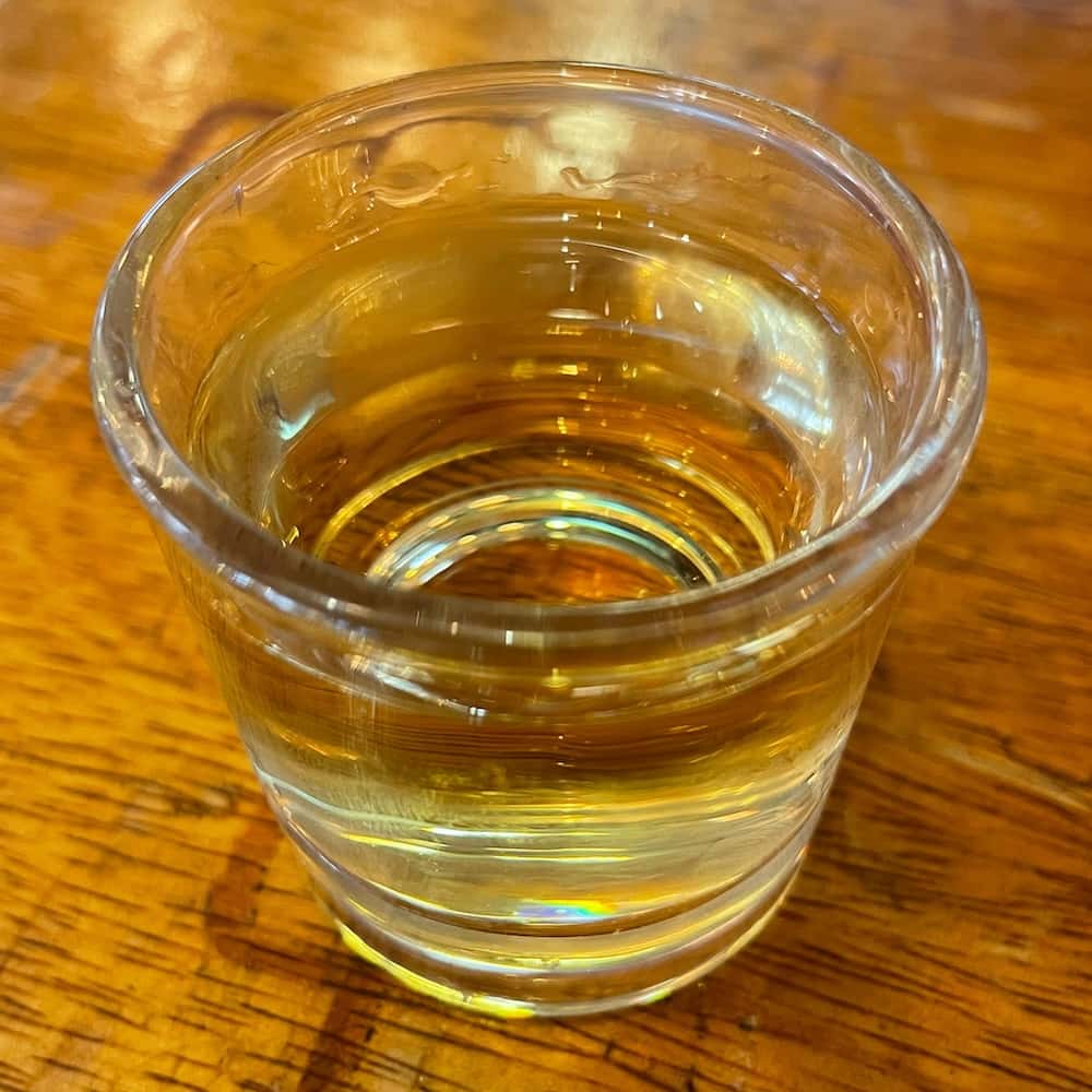 Mistela liqueur wine at Cienfuegos in the Cabañal-Cañamelar quarter of Valencia, Spain.