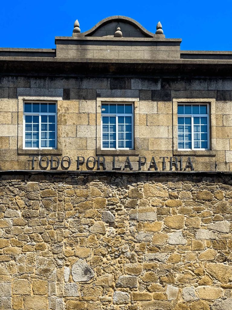 The military archive or Archivo Intermedio Militar Noroeste in Ferrol, Galicia, Spain.
