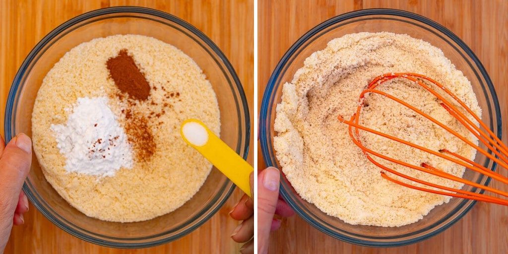 Recipe steps 3 and 4 to make this diabetic recipe.