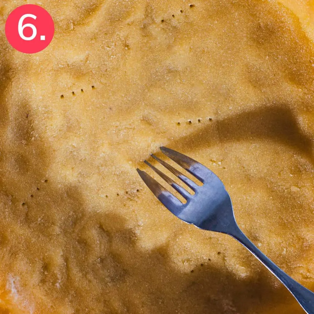 Step 6 in this dairy free, gluten free tart recipe.