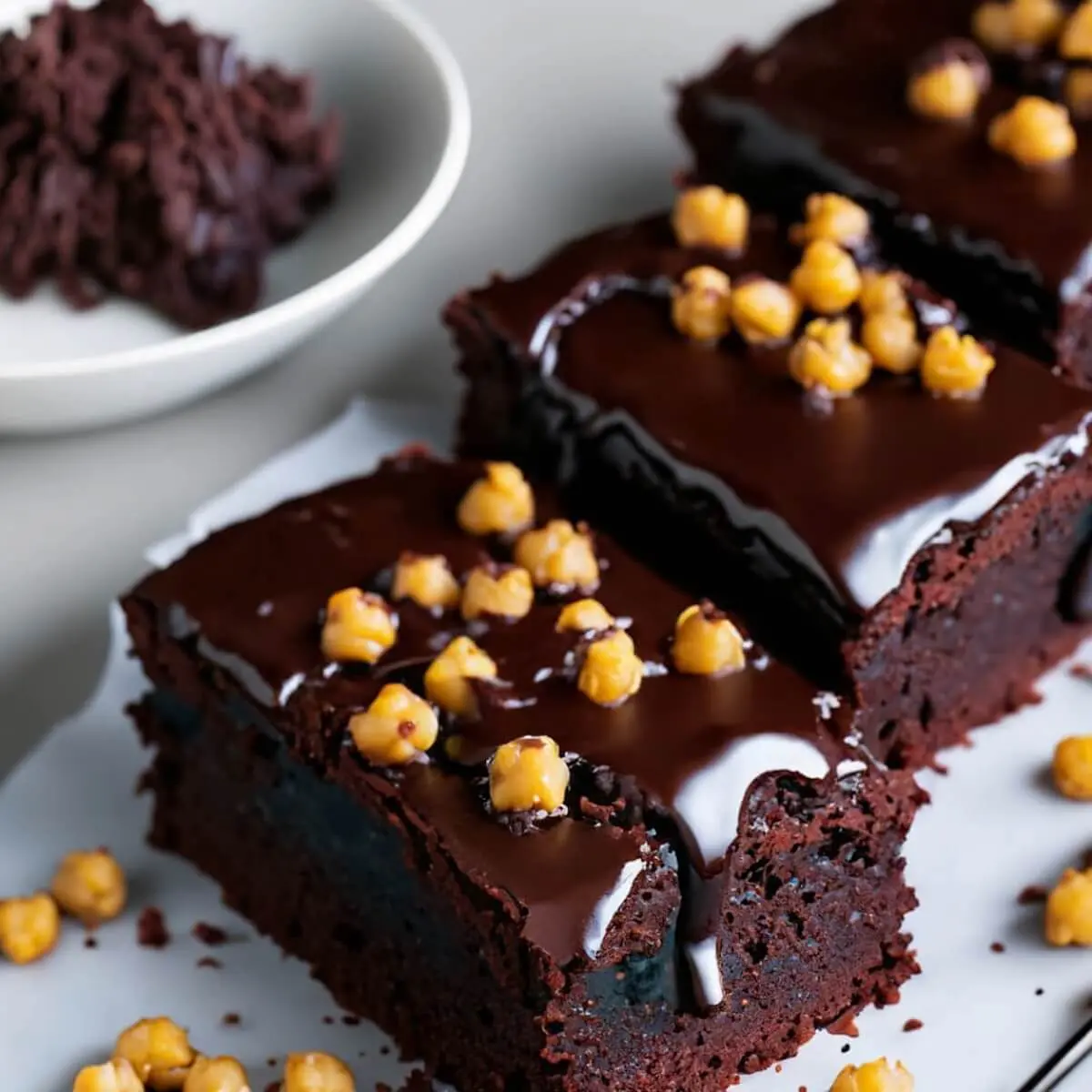 Best Flourless Chickpea Brownies Recipe (Canned Chickpeas)