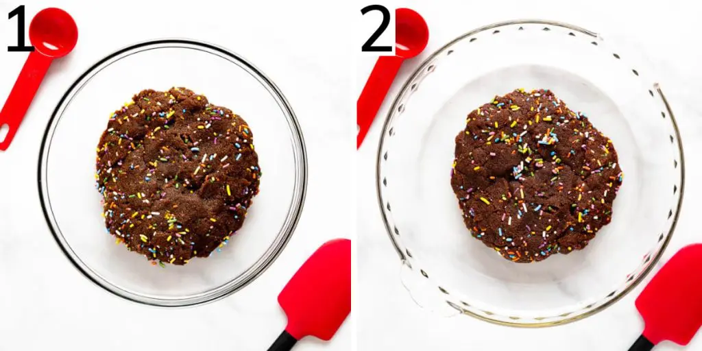 Process shots 1 and 2 to make this low carb dessert recipe.