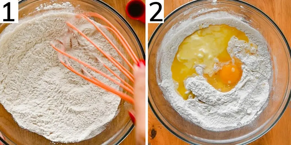 Steps 1 and 2 to make this healthier recipe.
