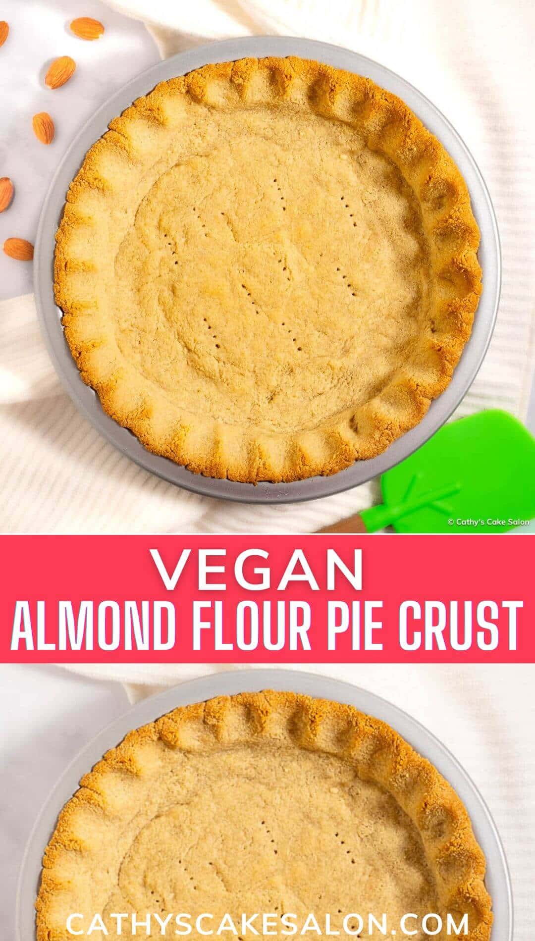 Visual Reference: Almond Flour Pie Crust Vegan Recipe