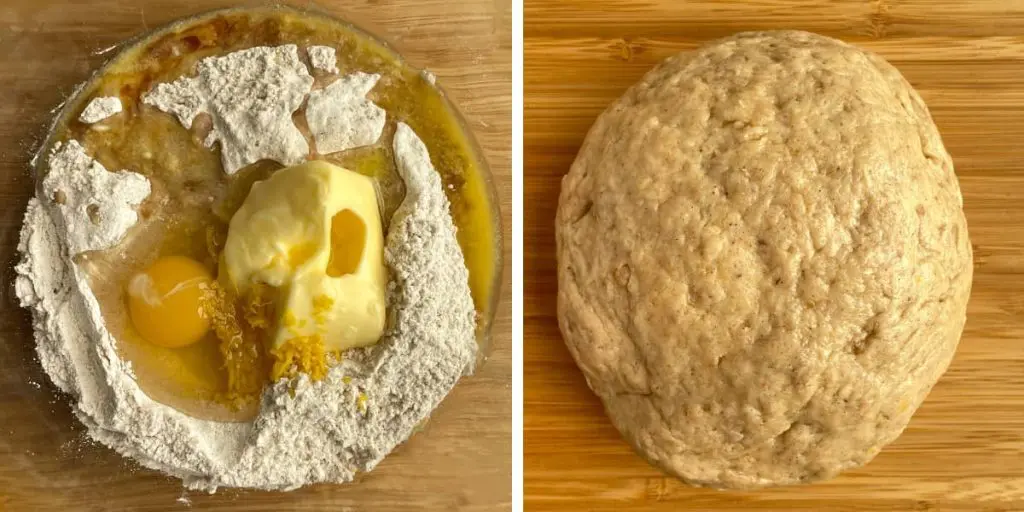 Steps 5 and 6 to make this German recipe.
