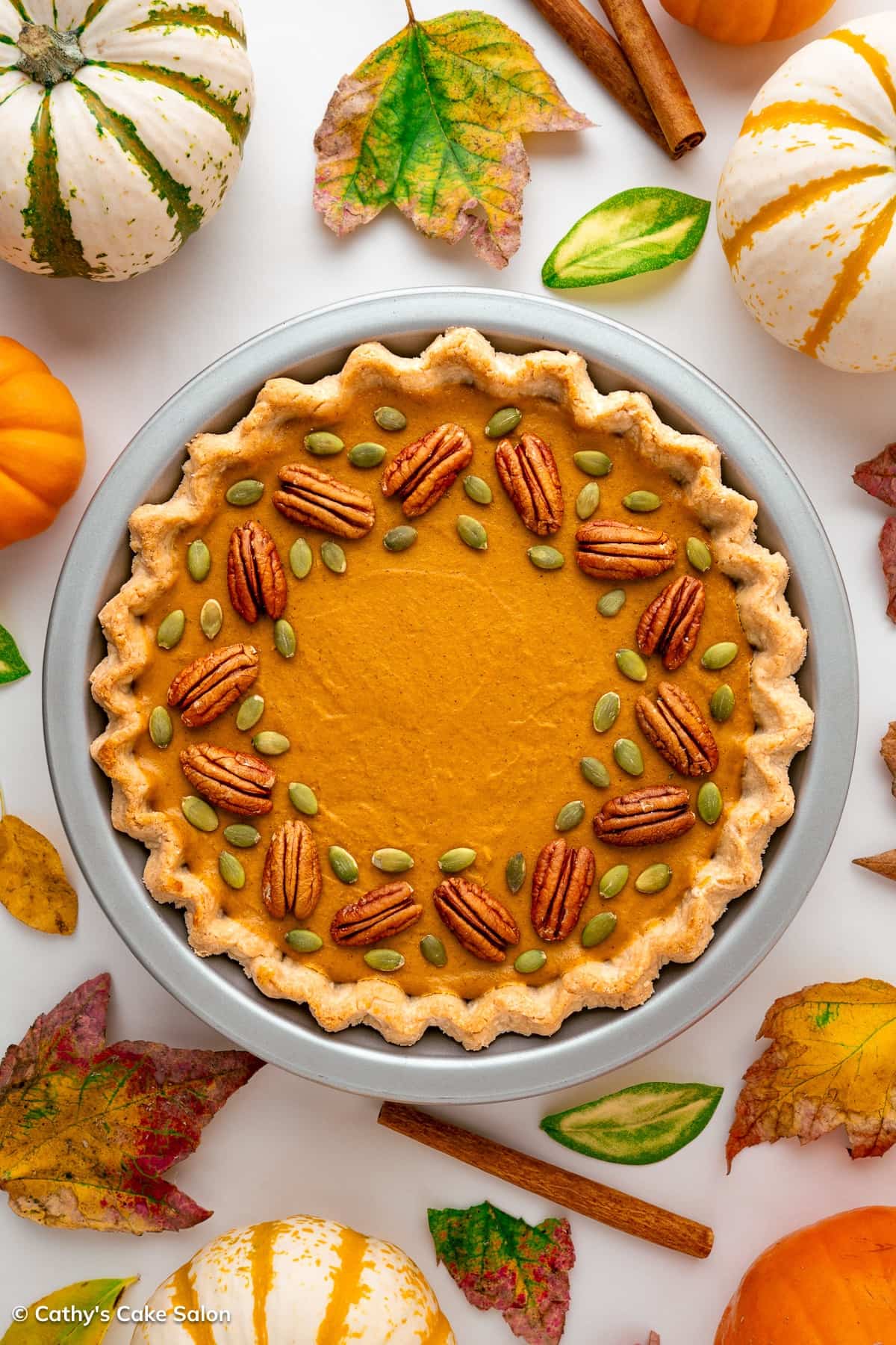 No Bake Vegan Pumpkin Pie without Evaporated Milk