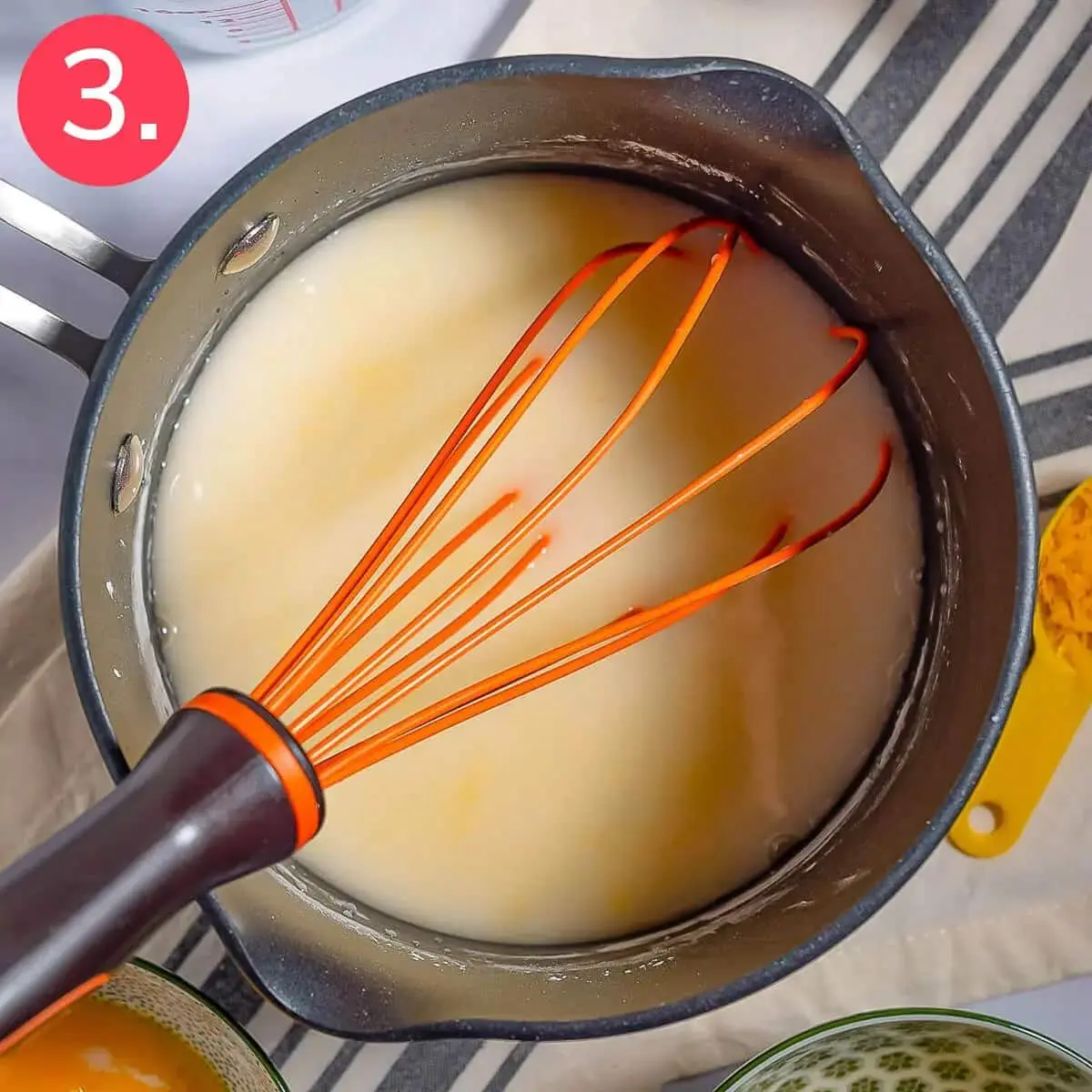 A step in this recipe.