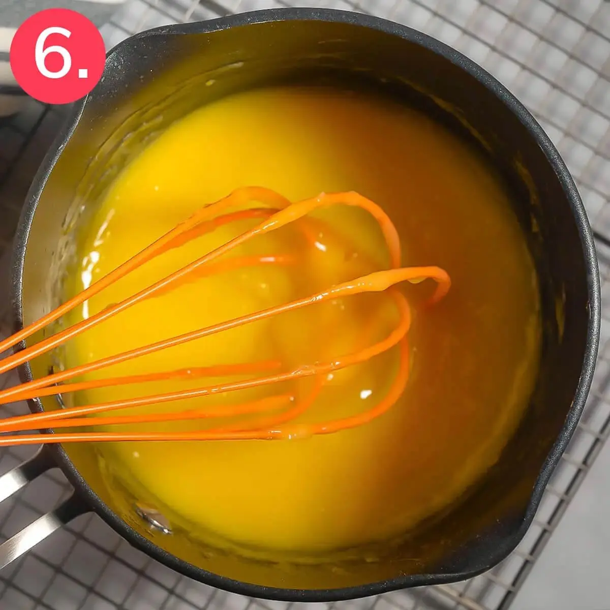 A step in this recipe.