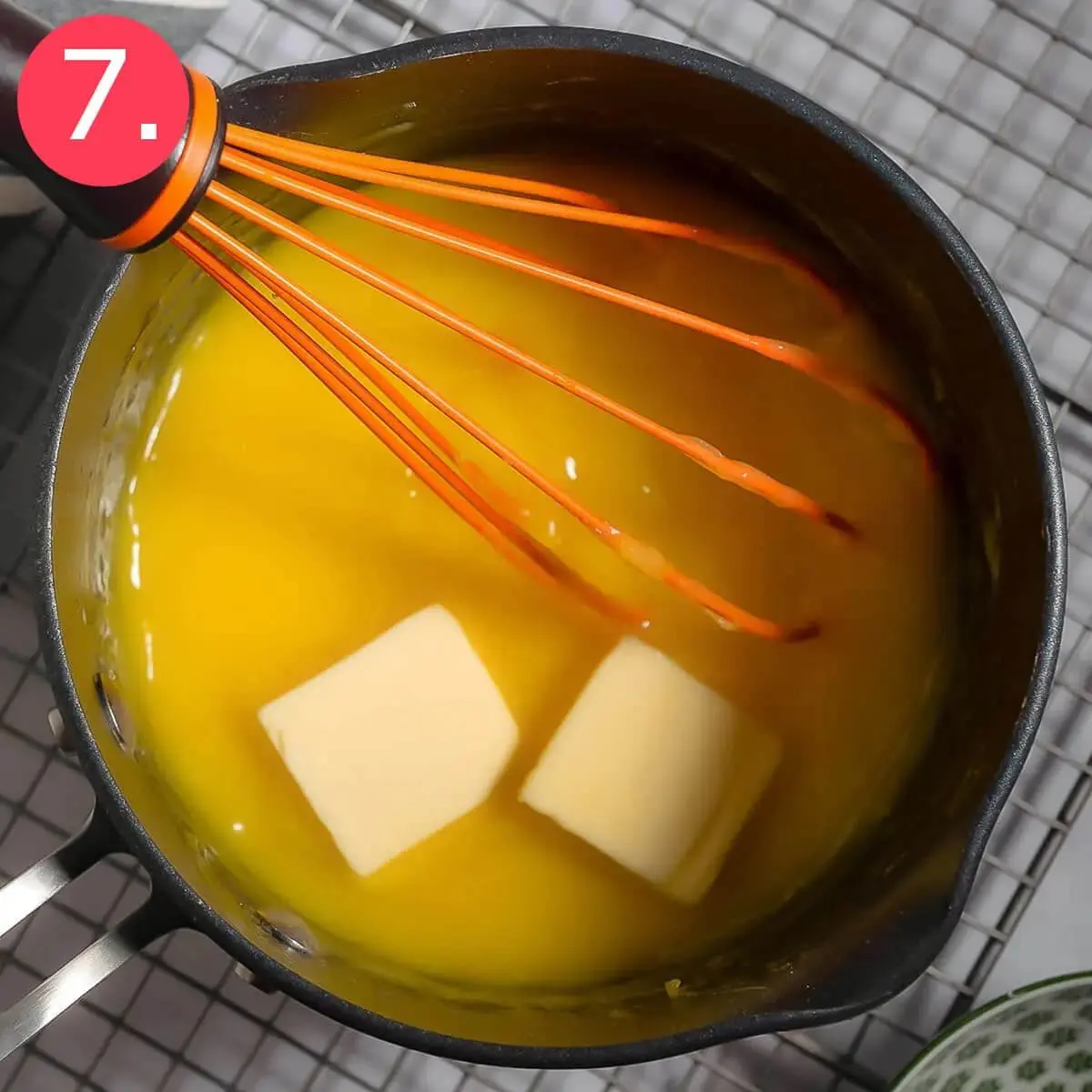 A step in this recipe.