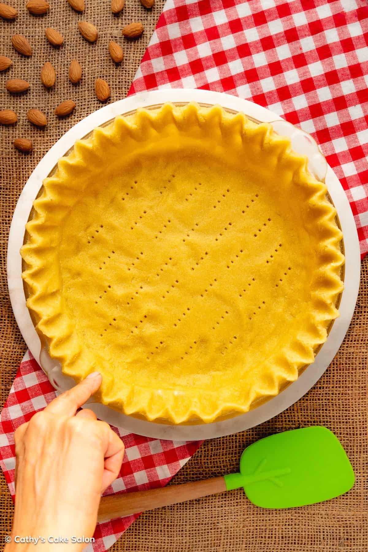 Almond Flour Pie Crust Recipe (Easy Sugar Free Pie Crust Recipe)
