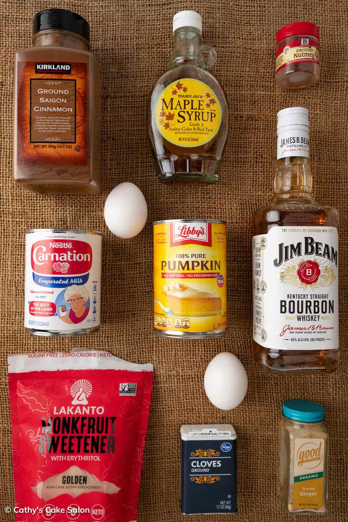 The ingredients in this holiday recipe.