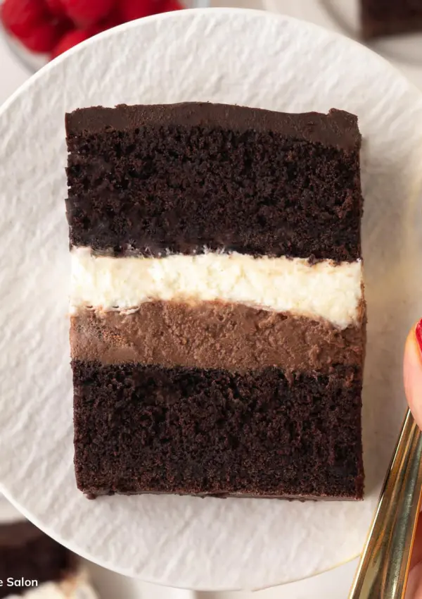 Costco Tuxedo Cake Recipe: A Decadent Chocolate Cake with White + Chocolate Mousse