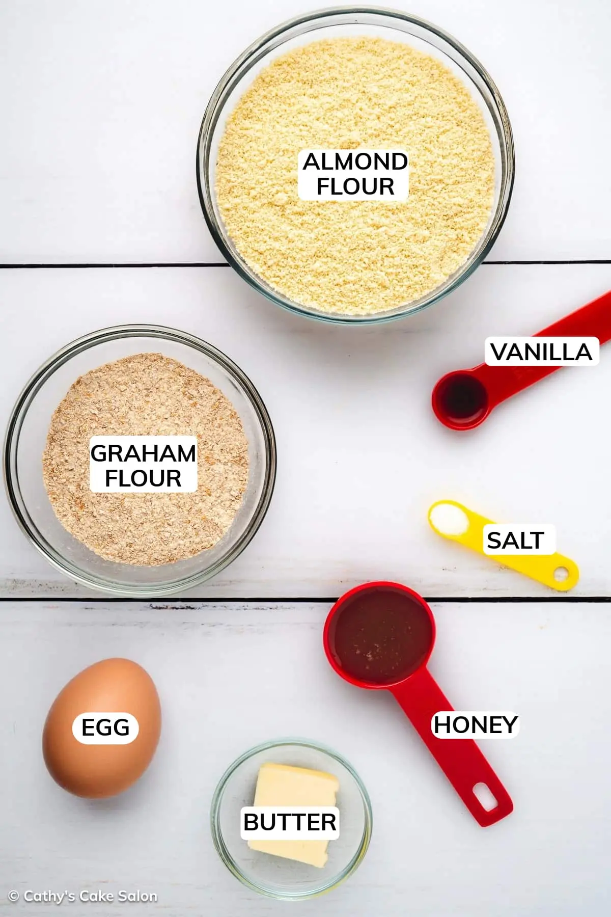Ingredients in this healthy recipe.