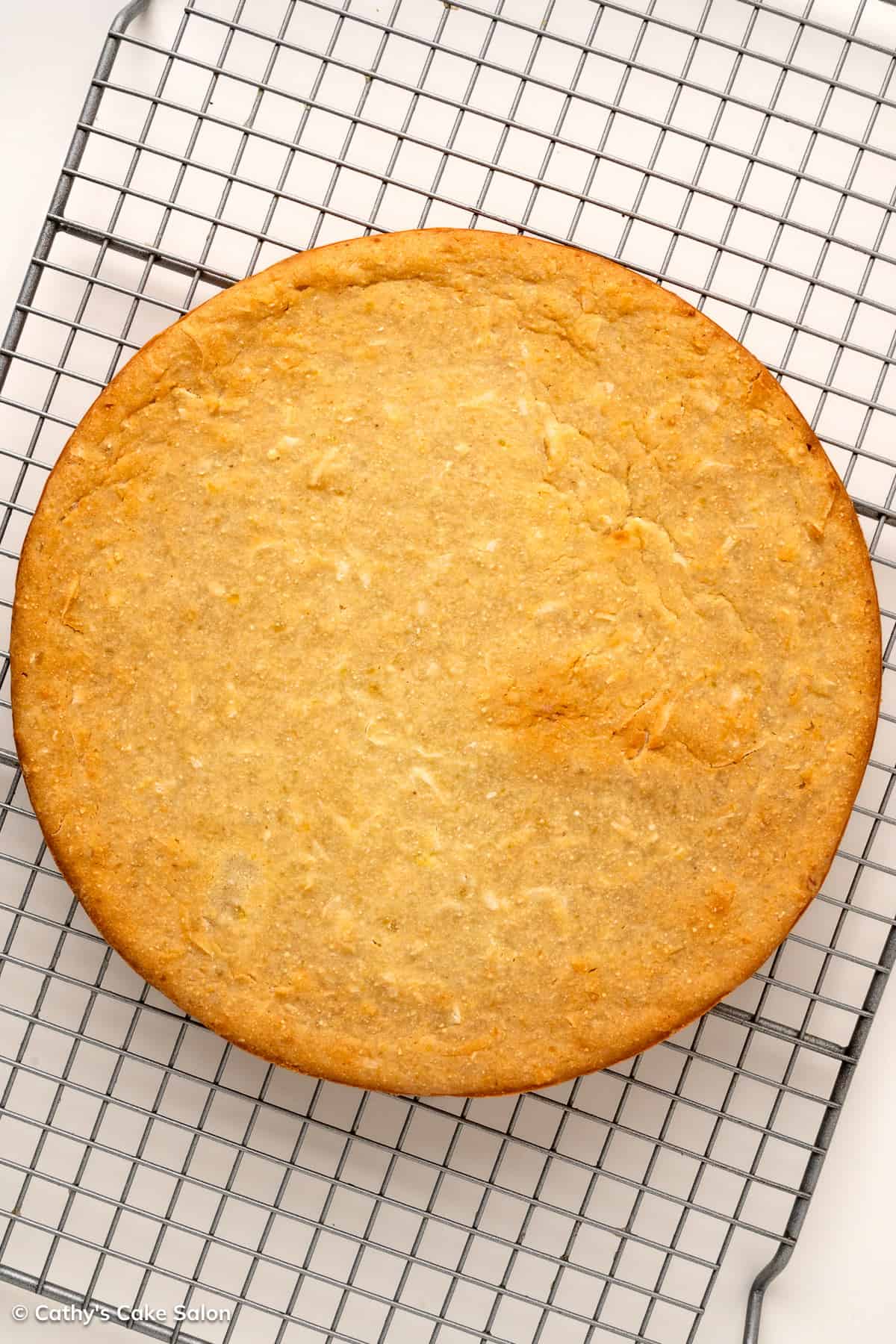 Fresh out of the oven: Cassava cake or Bánh Khoai Mì Nướng.
