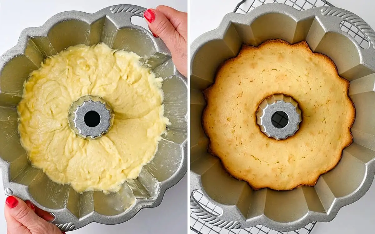 Process shots to make this traditional German cake in a bundt pan.