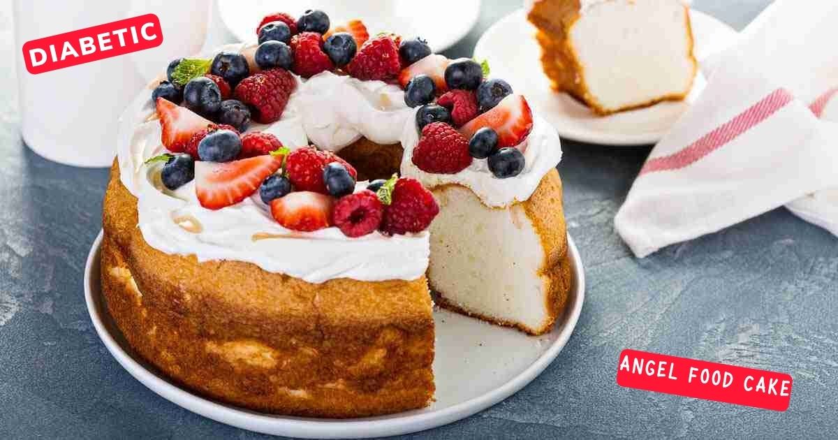 Angel Food Cake for Diabetics: 1.2 Net Carbs in Sugarfree Recipe!