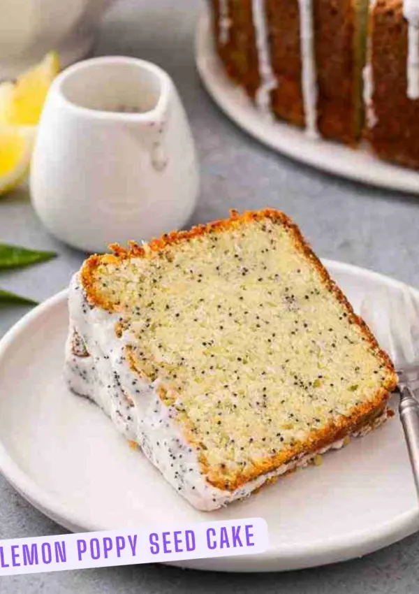 Keto Lemon Poppy Seed Cake: A Sugar Free Lemon Poppy Seed Cake!